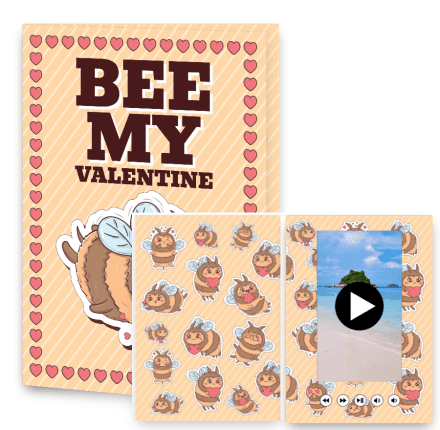 Bee my valentine