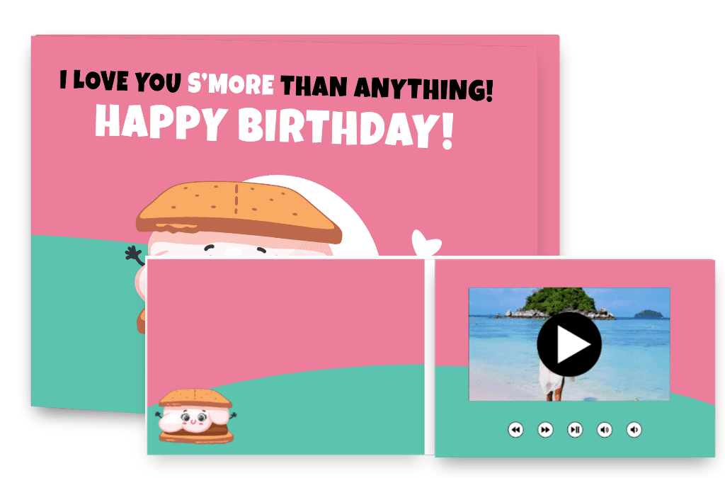 I love you s'more than anything! Happy Birthday!
