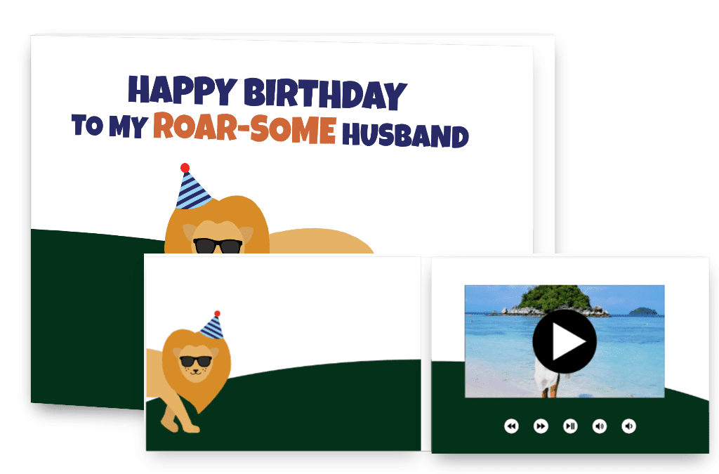 Happy Birthday to my roar-some husband