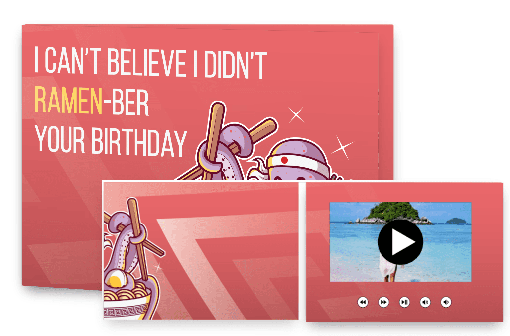 I can't believe I didn't ramen-ber your Birthday