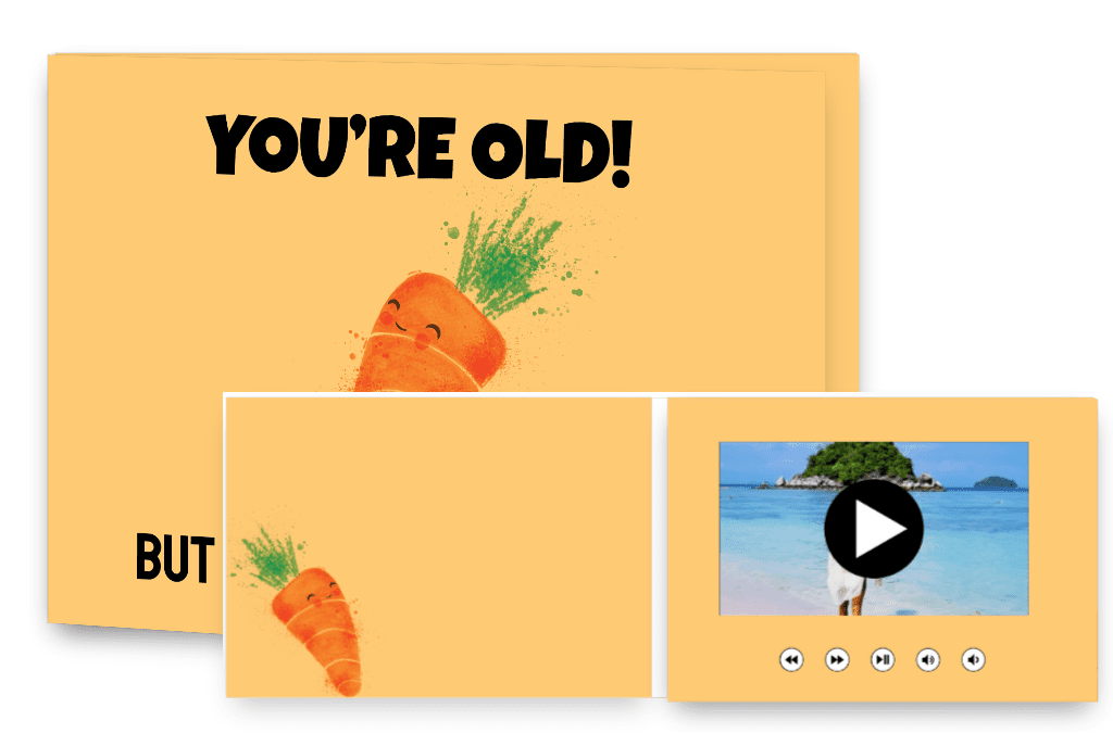 You are old! But I don’t carrot all!