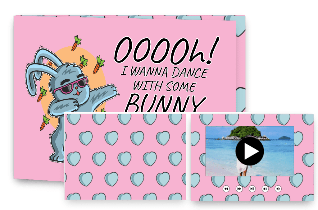 Ooooh! I wanna dance with some bunny, with some bunny who loves me!