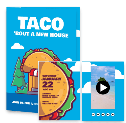 Taco 'bout a new house - Join us for a housewarming fiesta!