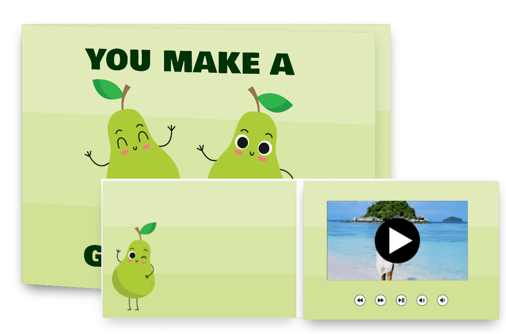 You make a great pear!