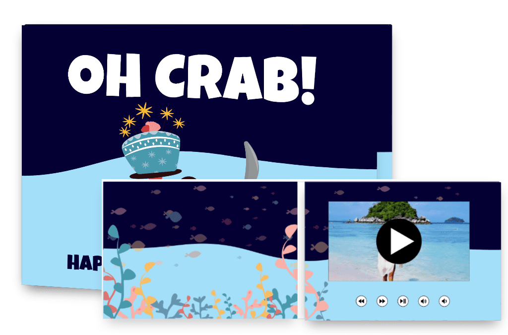 Oh crab! Happy belated Birthday!
