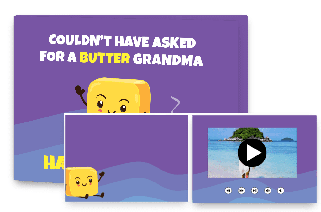 Couldn't have asked for a butter Grandma - Happy Birthday!