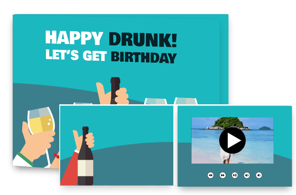 Happy drunk! Let's get Birthday