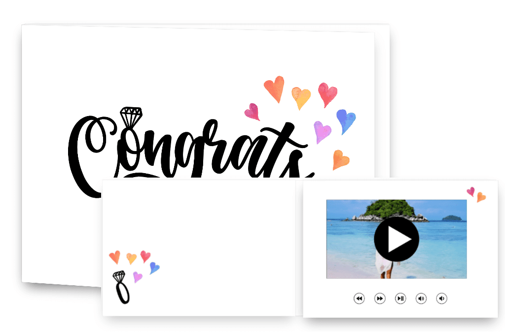Congratulations with engagement - 001