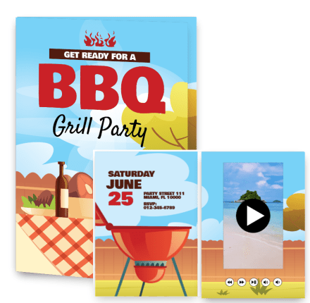 Get ready for a BBQ grill party