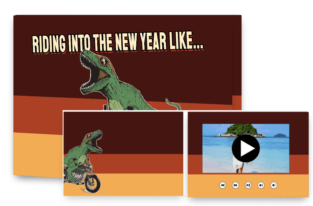 Riding into the New Year like...