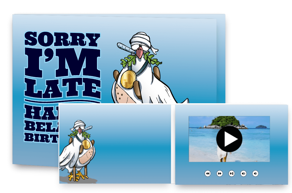 Sorry I'm late - Happy Belated Birthday