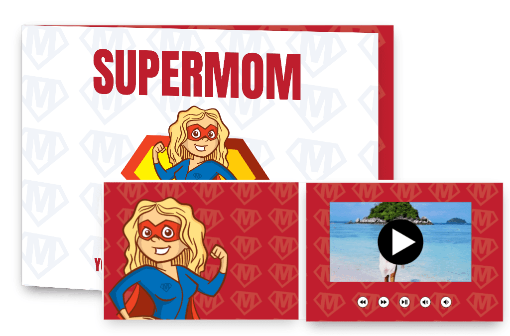 Supermom - You are my hero! Happy birthday!