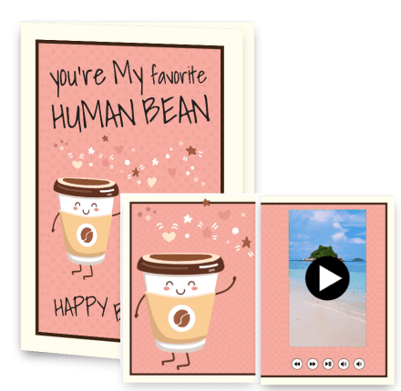 You're my favorite human bean - Happy birthday!