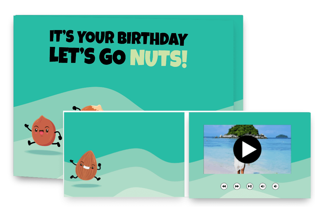 It's your Birthday let's go nuts!
