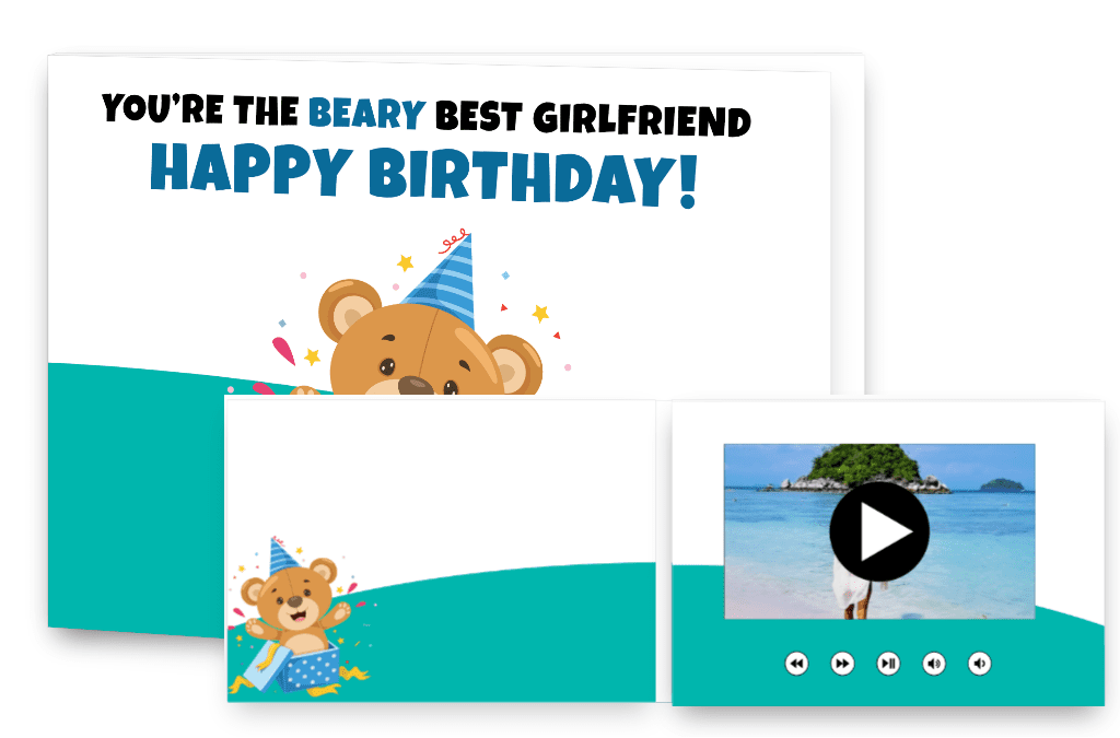 You're the beary best girlfriend - Happy Birthday!