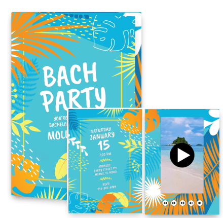 Bach party - You're invited to a bachelorette party for Molly Smith