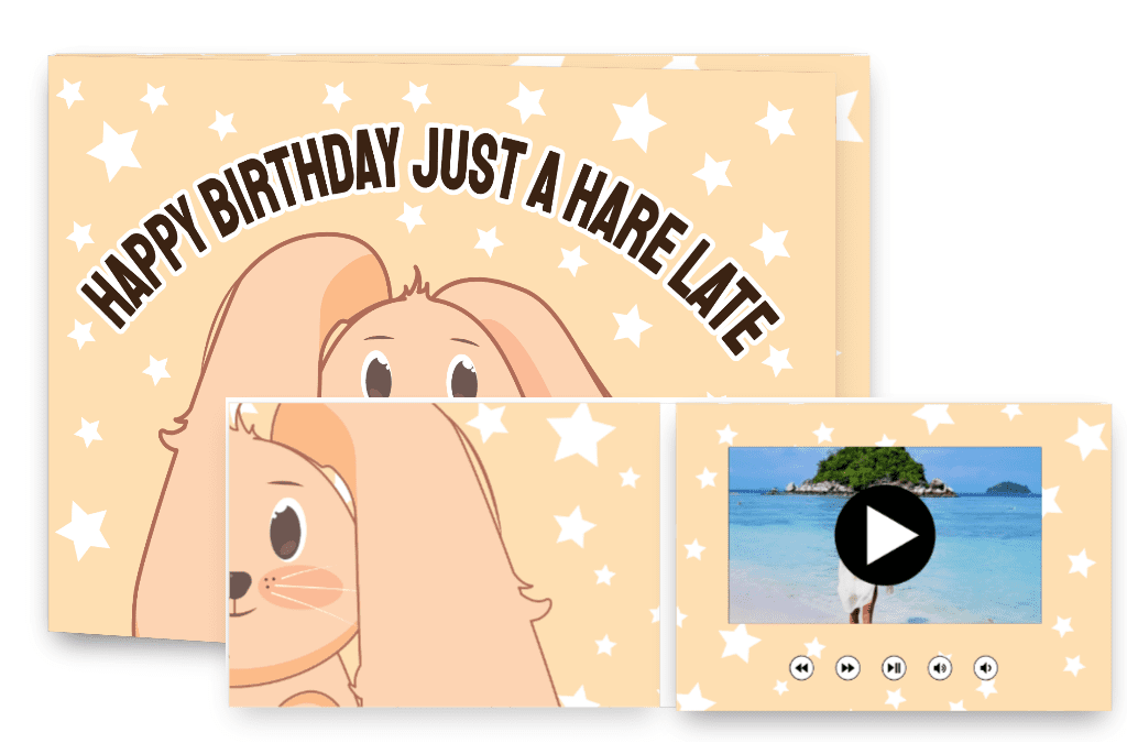 Happy Birthday just a hare late