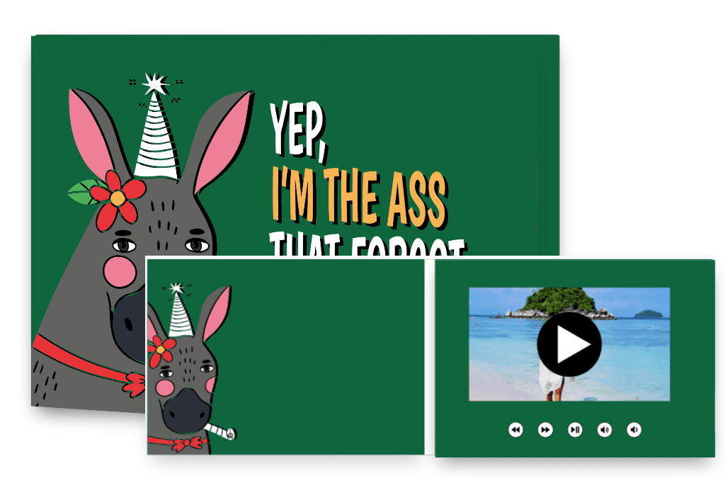 Yep, I'm the ass that forgot your Birthday