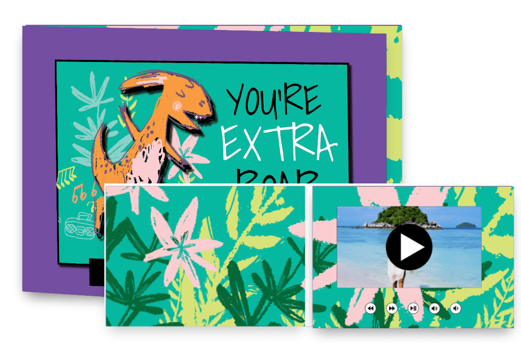 You're extra-roar-dinary! Happy birthday daughter!