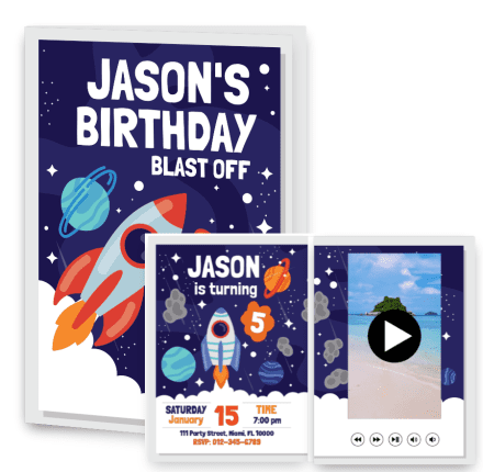 Jason's birthday blastoff - You're invited!