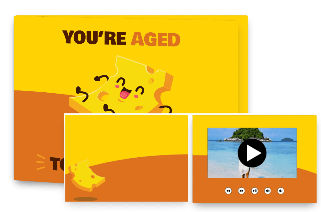 You're aged to perfection!