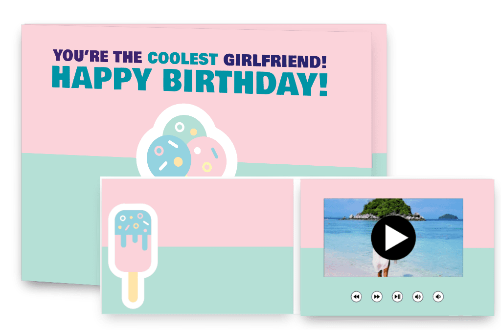 You're the coolest girlfriend! Happy Birthday!