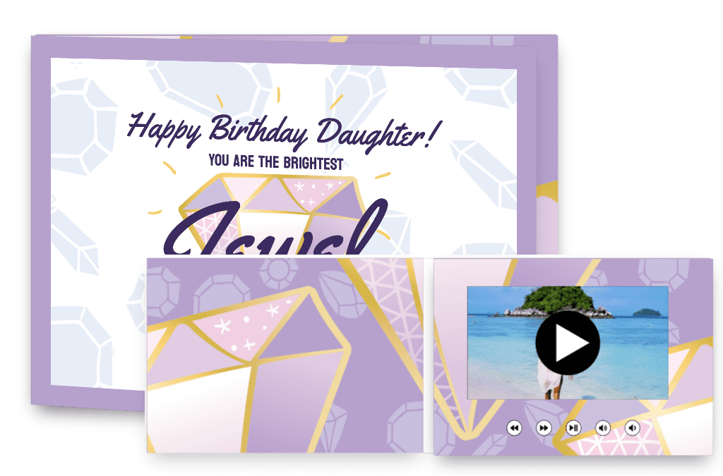 Happy birthday daughter! You are the brightest jewel in the family!
