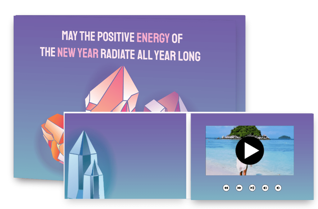 May the positive energy of the New Year radiate all year long