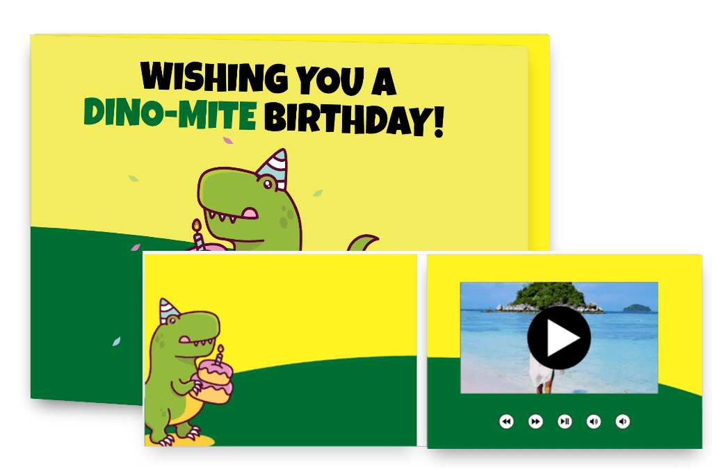 Wishing you a dino-mite Birthday!