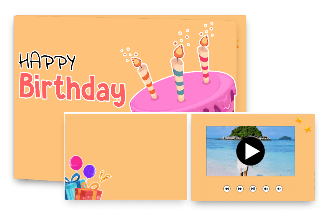 Happy birthday for her - Own input
